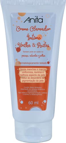 Anita CREME CLAREADOR DE AXILA E VIRILHA - - COM BIOEX WHITEPLEX 60 ml (Pacote de 1)