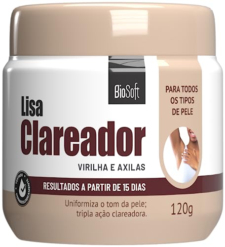 Soft Hair - Cremoso Lisa Clareador Soft Hair 120Gr Virilha E Axilas