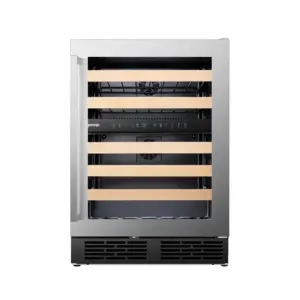 Adega de Vinhos de Embutir Gorenje 46 Garrafas 138L Dual Zone Inox 110V GWL46W1ANQRI