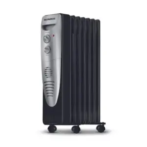 Aquecedor a Óleo Mondial Preto e Prata 220V A-06