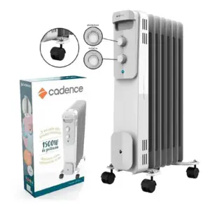 Aquecedor Elétrico a Óleo Cadence Max 1500W AQC260
