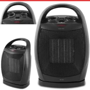 Aquecedor Elétrico Cerâmico Britânia Giratório Portátil Termoventilador AB1600P