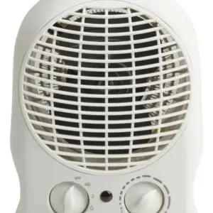 Aquecedor Elétrico de Mesa Termoventilador Equation Branco 1500W 127V