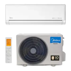Ar-Condicionado Split Inverter 9000 BTUs Midea AI Ecomaster High Wall Só Frio 42EZVCA09M5/38EZVCA09M5 220V