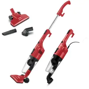 Aspirador de Pó Vertical 2 em 1 Mondial Turbo Cycle 1100W Vermelho e Preto AP-36