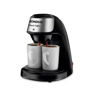 Cafeteira Elétrica Individual Mondial Smart Coffee 2 Xícaras Preta C-42-2X-BI