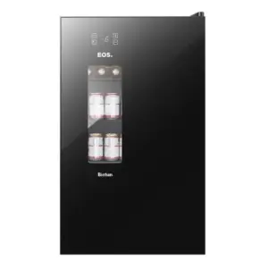 Cervejeira EOS Bierhaus 100 Litros Black Glass Frost Free 220V ECE120