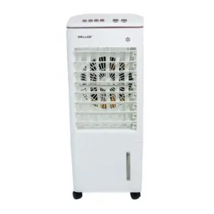 Climatizador Umidificador Portátil Zellox 4 Funções 8 Litros Branco 127V