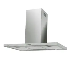 Coifa de Ilha Fischer Tradition Line 90cm Aço Inox Escovado 127V Depurador e Exaustor