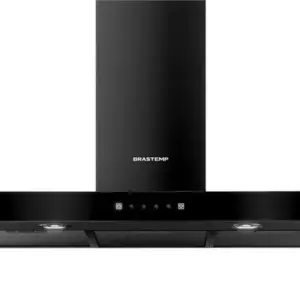 Coifa de Parede Brastemp Eclipse Collection 90cm Painel Touch on Glass BAE90AP