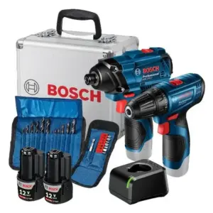 Combo Parafusadeira Furadeira Bosch GSR 120