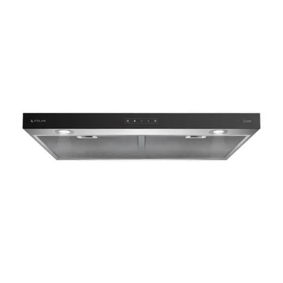 Depurador de Ar de Parede Atlas Utop 80cm Inox com 3 Velocidades 127V