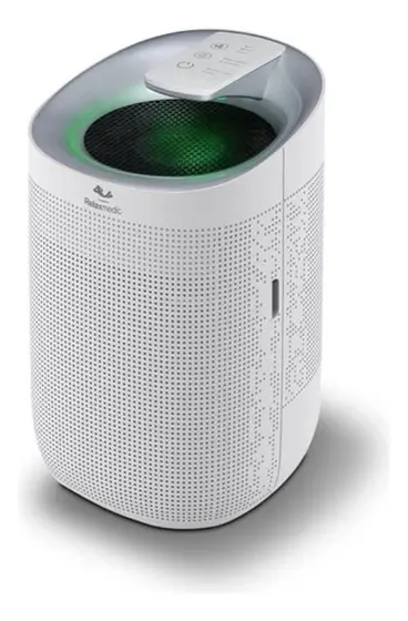 Purificador de Ar Desumidificador Relaxmedic 2 em 1 com Filtro HEPA
