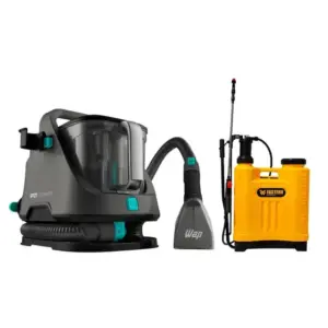 Extratora Higienizadora Portátil WAP Spot Cleaner W2 com Pulverizador Costal Agrícola 20L