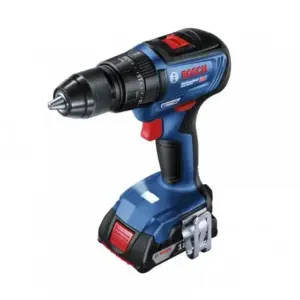 Furadeira de Impacto Parafusadeira Bosch GSB 180-LI 18V com Maleta e Kit de Ferramentas