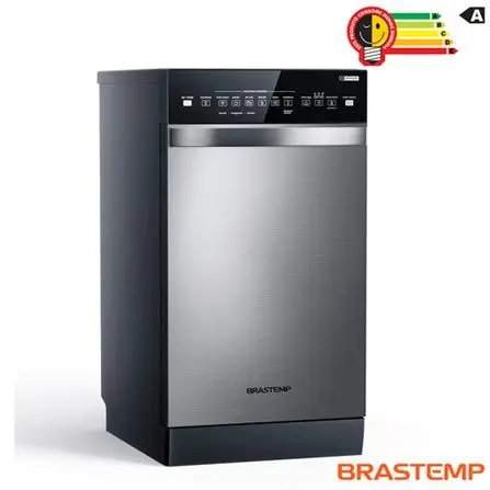 Lava-Louças Brastemp 10 Serviços Inox 110V com Ciclo Pesado e Delicado BLF10BR