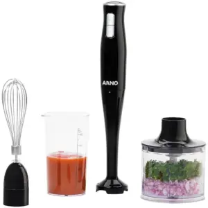 Mixer 3 em 1 Arno Turbomix 400W 2 Velocidades Preto MX31