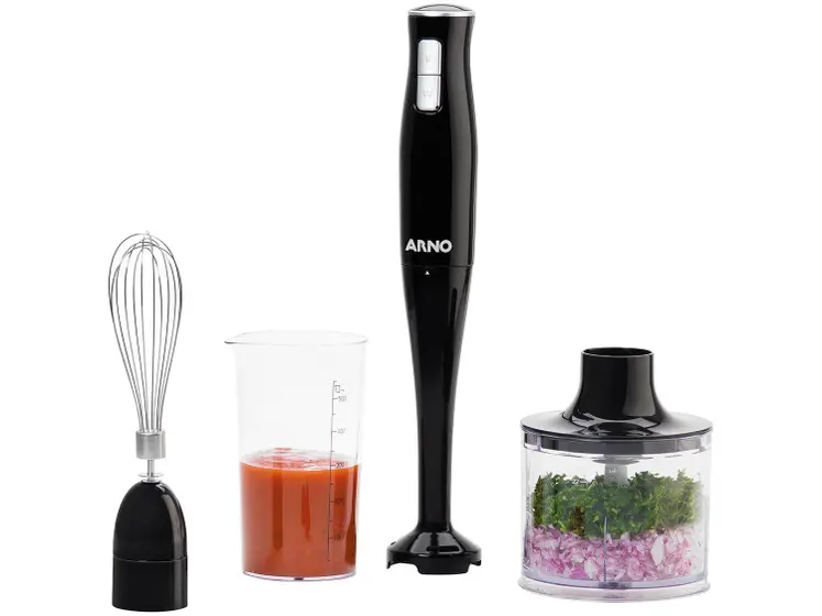 Mixer 3 em 1 Arno Turbomix 400W 2 Velocidades Preto MX31