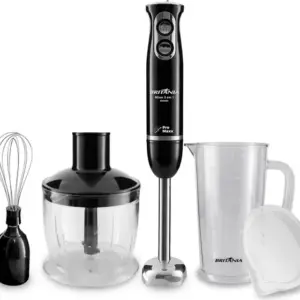 Mixer 3 em 1 Britânia Turbo 400W Inox Preto 220V BMX400P