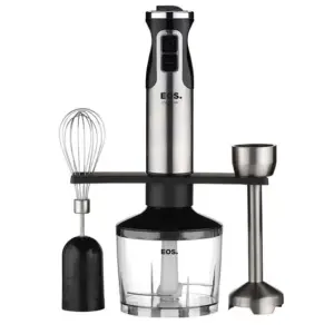 Mixer 3 em 1 EOS 850W 12 Velocidades Inox e Preto 110V EMX03