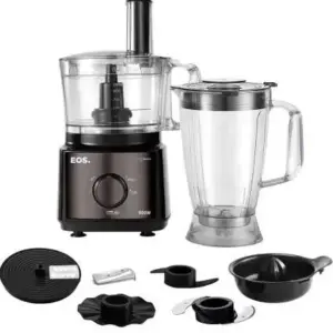 Multiprocessador Liquidificador EOS 7×1 Black 900W 2 Velocidades 220V