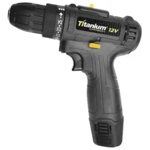 Parafusadeira Titanium T12 1.2Ah 12V Bivolt Preta 06212