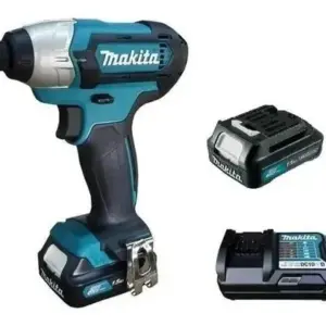 Parafusadeira Makita 12V com 2 Baterias e Carregador TD110DZ