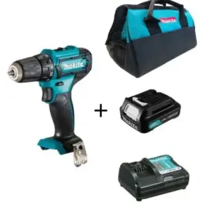 Parafusadeira Furadeira Makita DF333DZ 3/8″ com Bateria 12V (Combo)