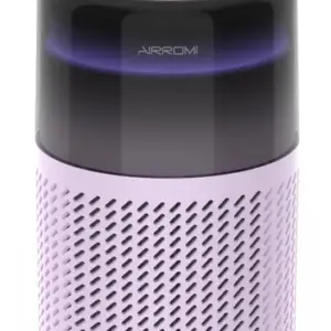Purificador de Ar AIRROMI com Filtro HEPA para 51m², Roxo, com Fragrância A2005