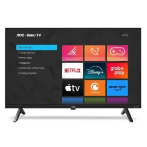 Smart TV DLED HD AOC 40″ Roku TV 40S5045/78