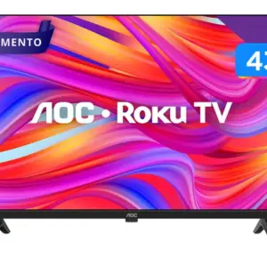 Smart TV DLED Full HD AOC 43″ VA Wi-Fi 43S5045/78G