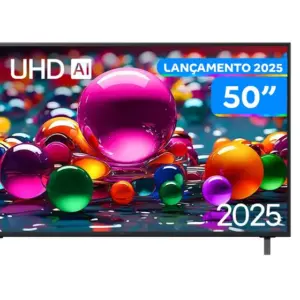 Smart TV 4K Ultra HD LG 50″ webOS 25 AI Processor 4K Gen8 50UA8550PSA