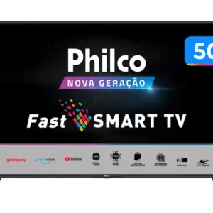 Smart TV D-LED UHD Philco 50″ VA 60Hz PTV50N10N5E
