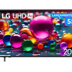 Smart TV 4K Ultra HD LG 55″ webOS 25 AI Processor 4K Gen8 55UA8550PSA