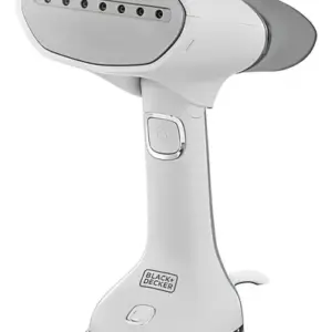Vaporizador e Ferro de Passar Portátil 3 em 1 Black & Decker Dobrável com Antigotejamento Branco Bivolt