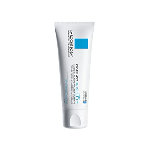 La Roche-Posay Cicaplast Baume B5, Creme Calmante Multirreparador para Pele Sensível, Seca ou Irritada, com Pantenol B5, Madecassoside, sem Perfume, Restaurador da Barreira Cutânea, 40ml