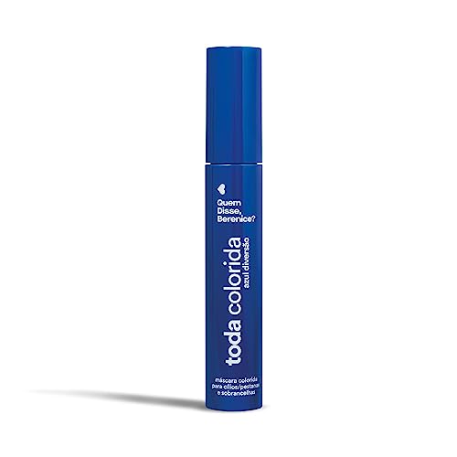 Azul Toda Colorida Máscara para Cílios e Sobrancelhas 10g Quem disse, Berenice?