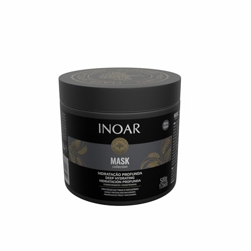 Inoar, Mask, Máscara Hidratação Capilar, Restauração E Vitalidade Para Cabelos Danificados - 500gr