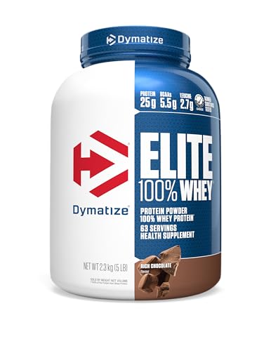 Elite 100% Whey Protein (2.3kg) Dymatize - Chocolate