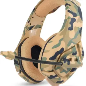 Headset Gamer Onikuma K1B Camuflado Marrom