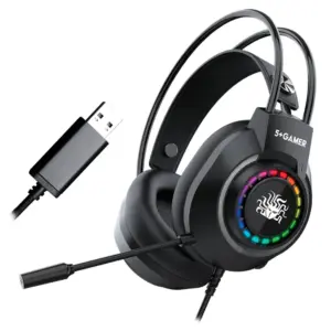 Headset Gamer 5+ X5-2000 RGB 7.1 USB Plug and Play