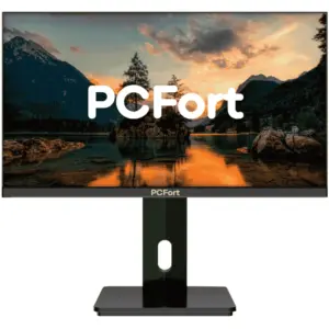 Monitor Profissional PCFort 23.8″ Full HD 100Hz Ajuste de Altura T2422