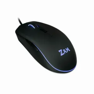 Mouse Gamer Com Fio 2 A.M. G52 4000 DPI Sensor Pixart RGB 8 Botões Ergonômico Destro