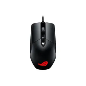 Mouse Gamer Com Fio ASUS ROG Strix Impact 5000 DPI RGB Ambidestro 4 Botões Switches Omron 90MP00P0-B0UA00