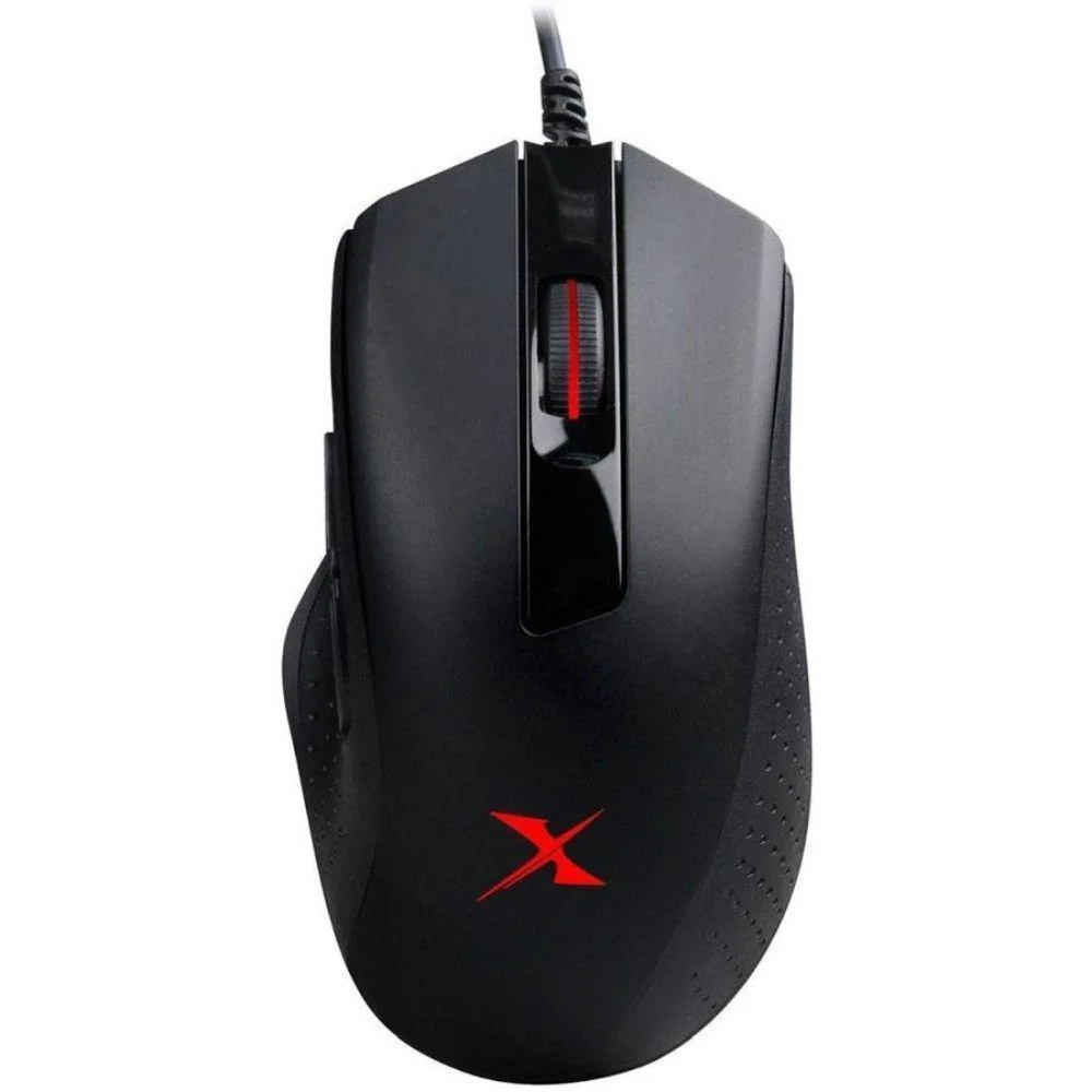 Mouse Gamer Com Fio Bloody X5 Max 10000 DPI RGB Neon Preto