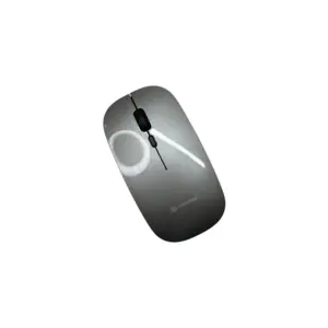 Mouse Sem Fio Peining Bluetooth PEI-ME03 Design Fino Prateado