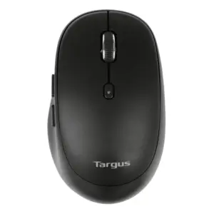 Mouse Sem Fio Targus Comfort Multimodo Antimicrobiano 6 Botões 2400 DPI Preto