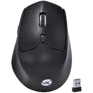 Mouse Sem Fio Vinik Power Up Recarregável 2.4 GHz USB 1600 DPI Preto PM200