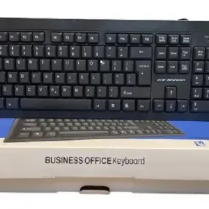 Teclado Ice Armor Business Office Básico PS2 KB-01