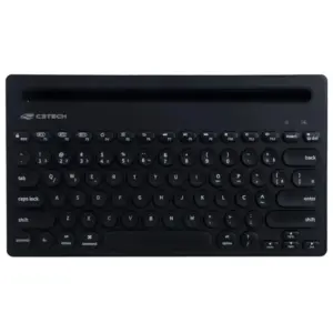 Teclado Bluetooth C3tech Multi-Device Preto K-BT200BK